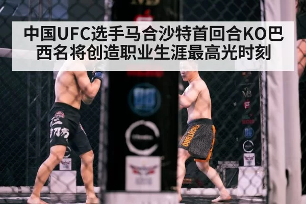 中国UFC选手马合沙特首回合KO巴西名将创造职业生涯最高光时刻
